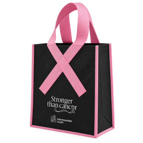 Ribbon-Trim Reusable Tote
